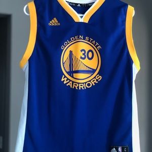 🏀Step Curry Adidas #30 Youth Basketball Jersey.